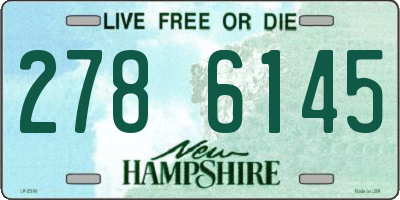 NH license plate 2786145