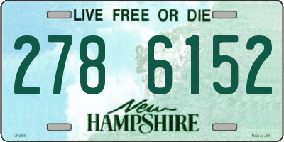 NH license plate 2786152