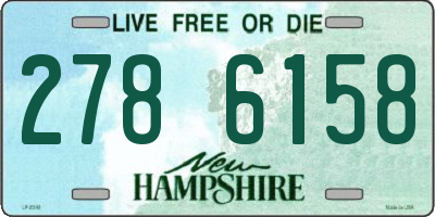 NH license plate 2786158