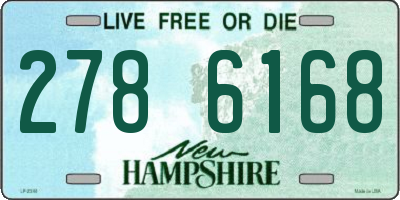 NH license plate 2786168