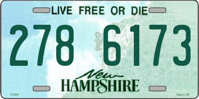 NH license plate 2786173