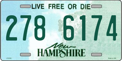NH license plate 2786174