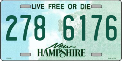 NH license plate 2786176