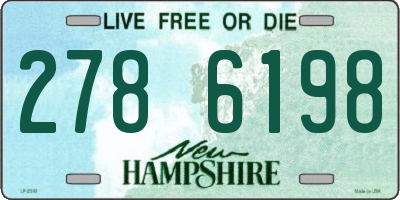 NH license plate 2786198