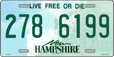 NH license plate 2786199