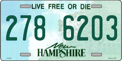 NH license plate 2786203