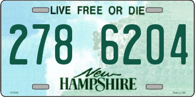 NH license plate 2786204