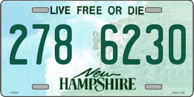NH license plate 2786230