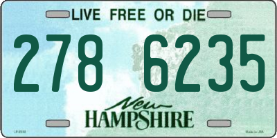 NH license plate 2786235