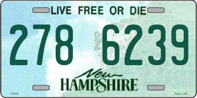 NH license plate 2786239