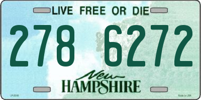 NH license plate 2786272