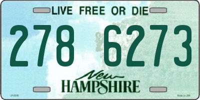 NH license plate 2786273