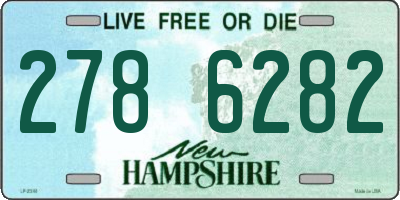 NH license plate 2786282
