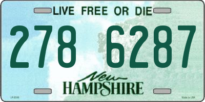 NH license plate 2786287