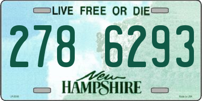 NH license plate 2786293