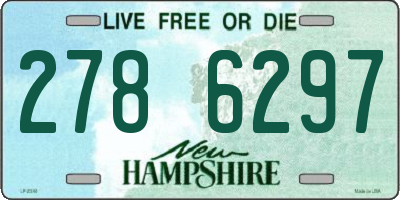 NH license plate 2786297