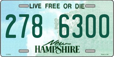 NH license plate 2786300