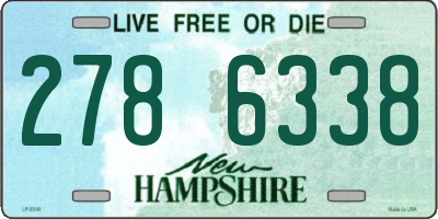 NH license plate 2786338