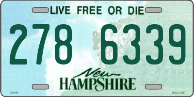 NH license plate 2786339
