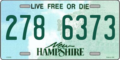 NH license plate 2786373