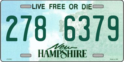 NH license plate 2786379