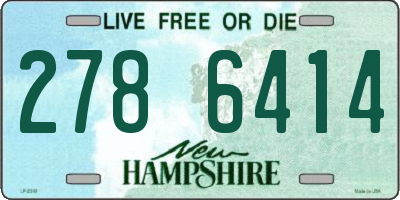 NH license plate 2786414
