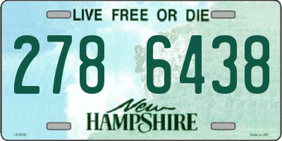 NH license plate 2786438