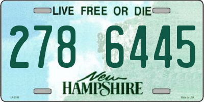 NH license plate 2786445
