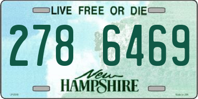 NH license plate 2786469