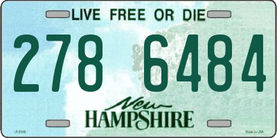 NH license plate 2786484