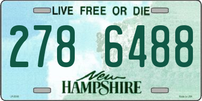 NH license plate 2786488