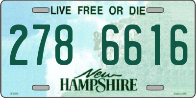 NH license plate 2786616