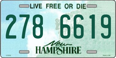NH license plate 2786619
