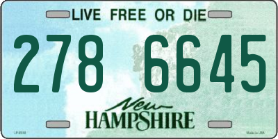 NH license plate 2786645