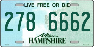 NH license plate 2786662