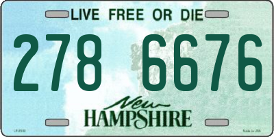 NH license plate 2786676