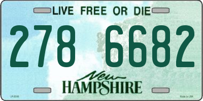 NH license plate 2786682
