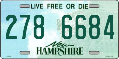 NH license plate 2786684