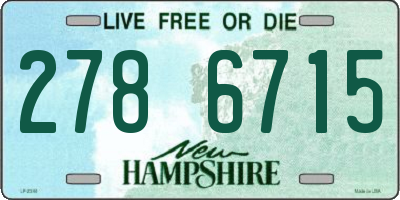NH license plate 2786715