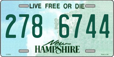 NH license plate 2786744