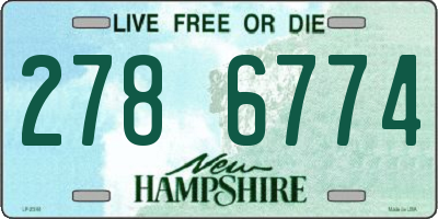 NH license plate 2786774