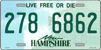 NH license plate 2786862