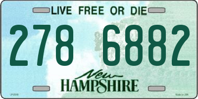 NH license plate 2786882