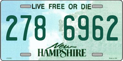 NH license plate 2786962