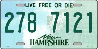 NH license plate 2787121
