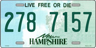 NH license plate 2787157
