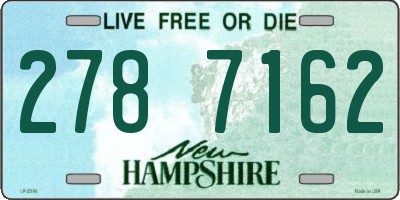 NH license plate 2787162