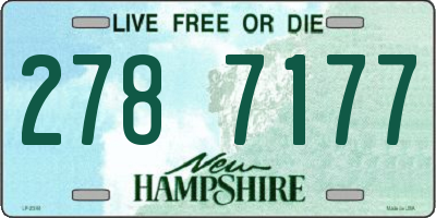 NH license plate 2787177