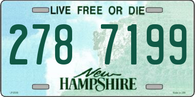 NH license plate 2787199