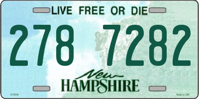 NH license plate 2787282